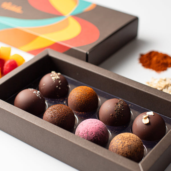 Vegan Chocolate Truffles | Organic | Nibble Chocolate