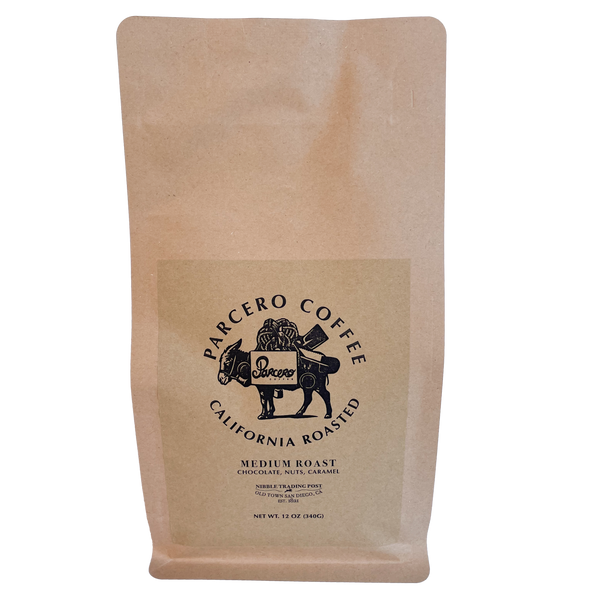 Parcero Coffee Medium Roast |  Presented by Nibble Chocolate