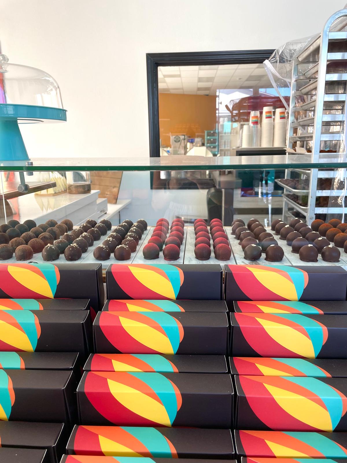 Inside Nibble Chocolate Pacific Beach