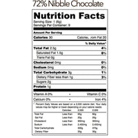 Dominican Republic <br> 72% Cocoa 180 Nibblelitos - Nibble Chocolate