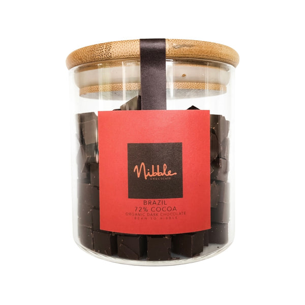 Organic Dark Chocolate | 72% Cocoa Uganda Nibblelitos