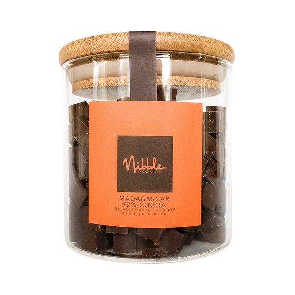 Organic Chocolate | Madagascar 72% Cocoa Nibblelitos